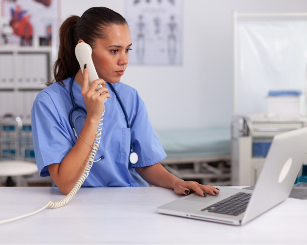 Η εμπειρία των ασθενών ξεκινά από το τηλέφωνο Η εμπειρία των ασθενών ξεκινά από το τηλέφωνο